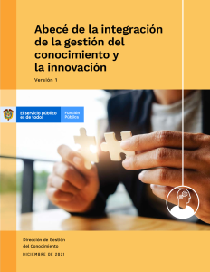 Previsualizacion archivo Abecé de la integración  de la gestión del  conocimiento y la innovación - Versión 1 - Diciembre 2021